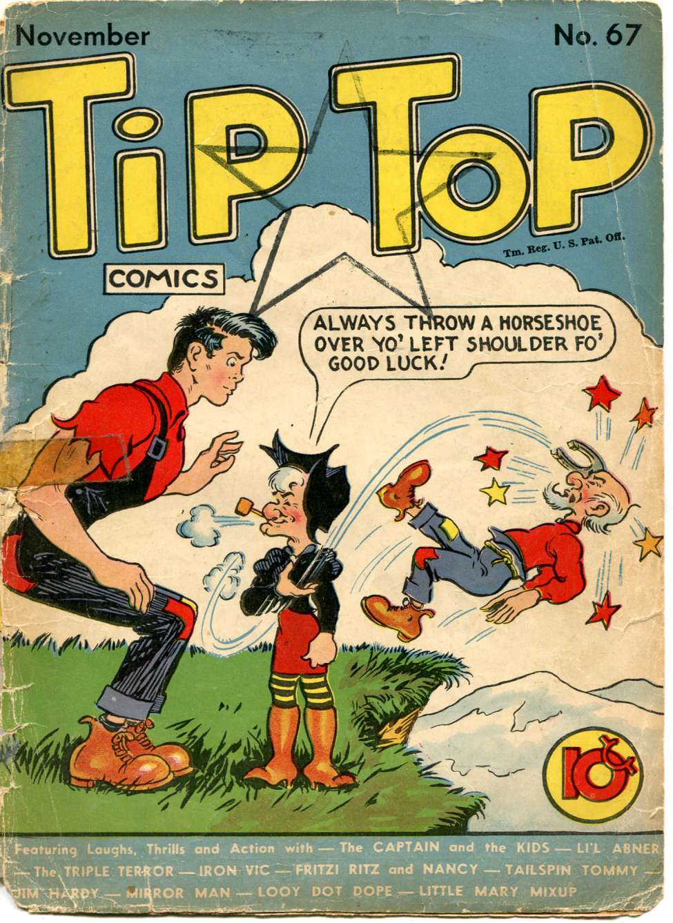 Book Cover For Tip Top Comics 67