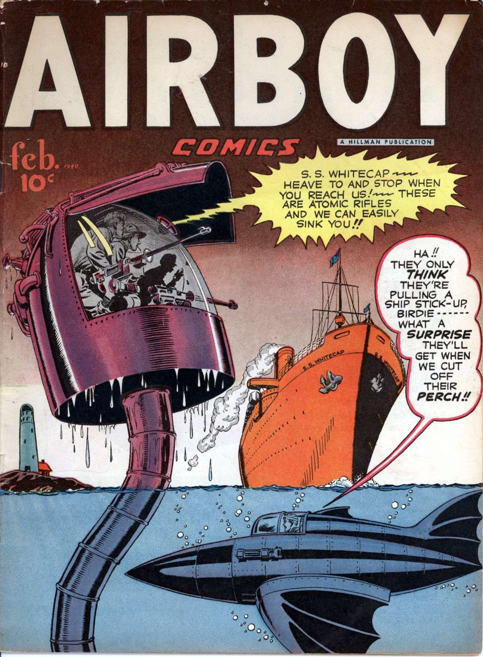 Comic Book Cover For Airboy Comics v5 1 (alt)