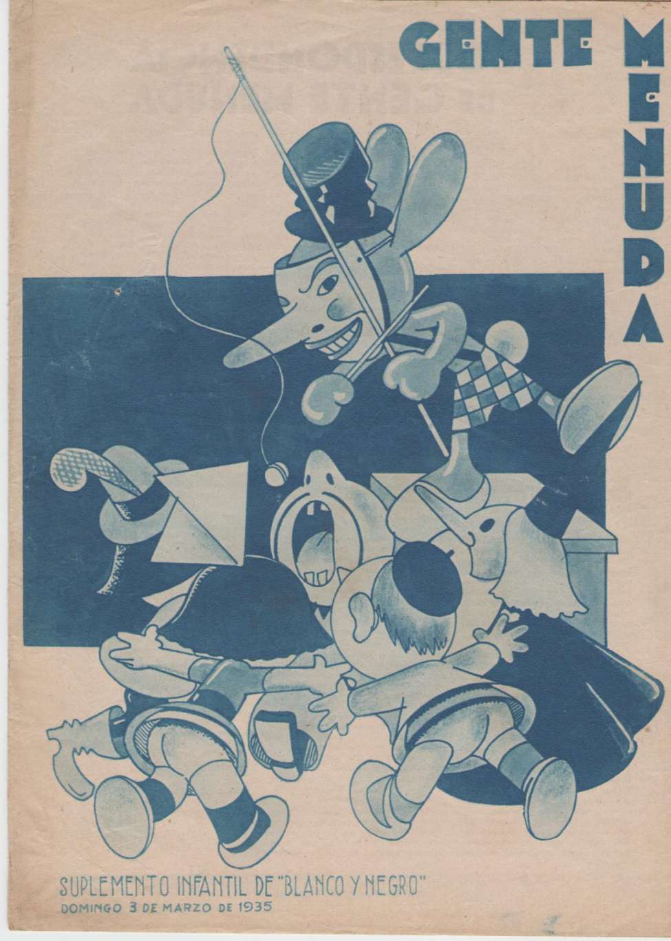 Book Cover For Gente Menuda (1935-03-03)