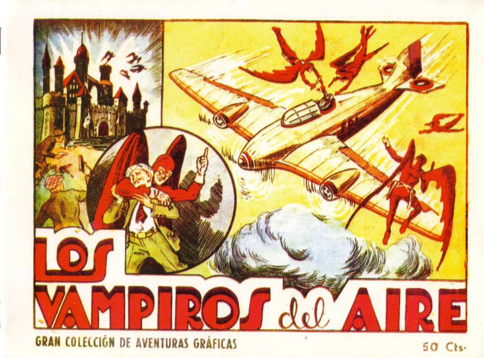 Book Cover For Los Vampiros del Aire 1 - Los Vampiros del Aire