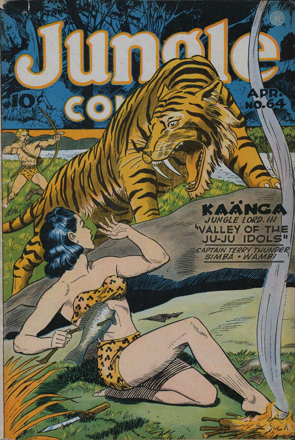 Book Cover For Jungle Comics 64