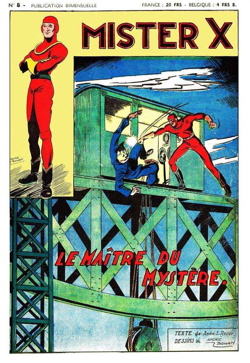 Book Cover For Mister X 8 - Le Maitre du Mystère