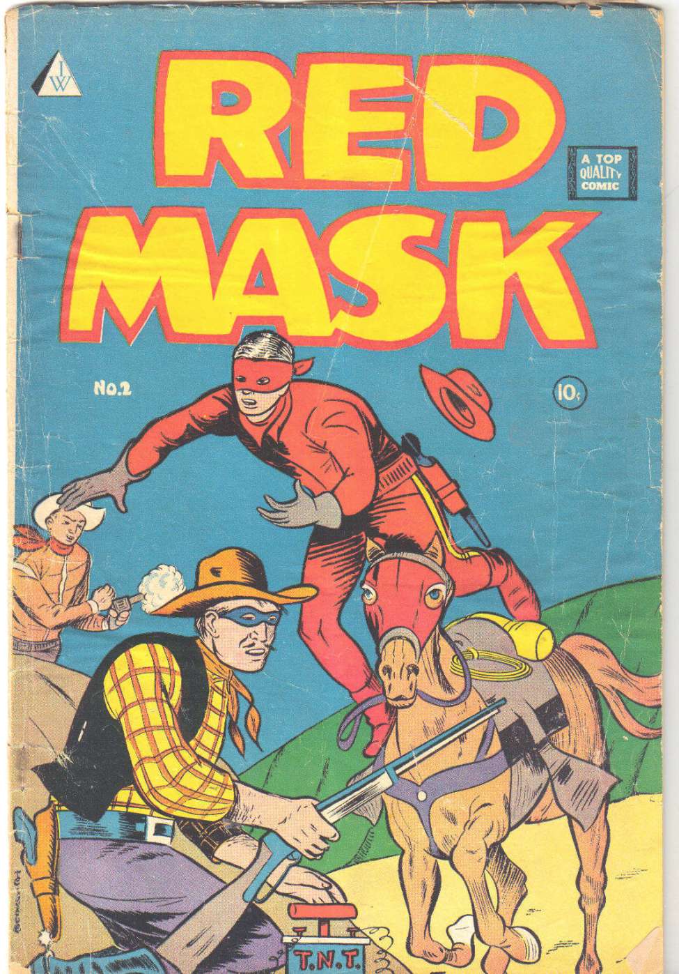 Comic Book Cover For Red Mask 2