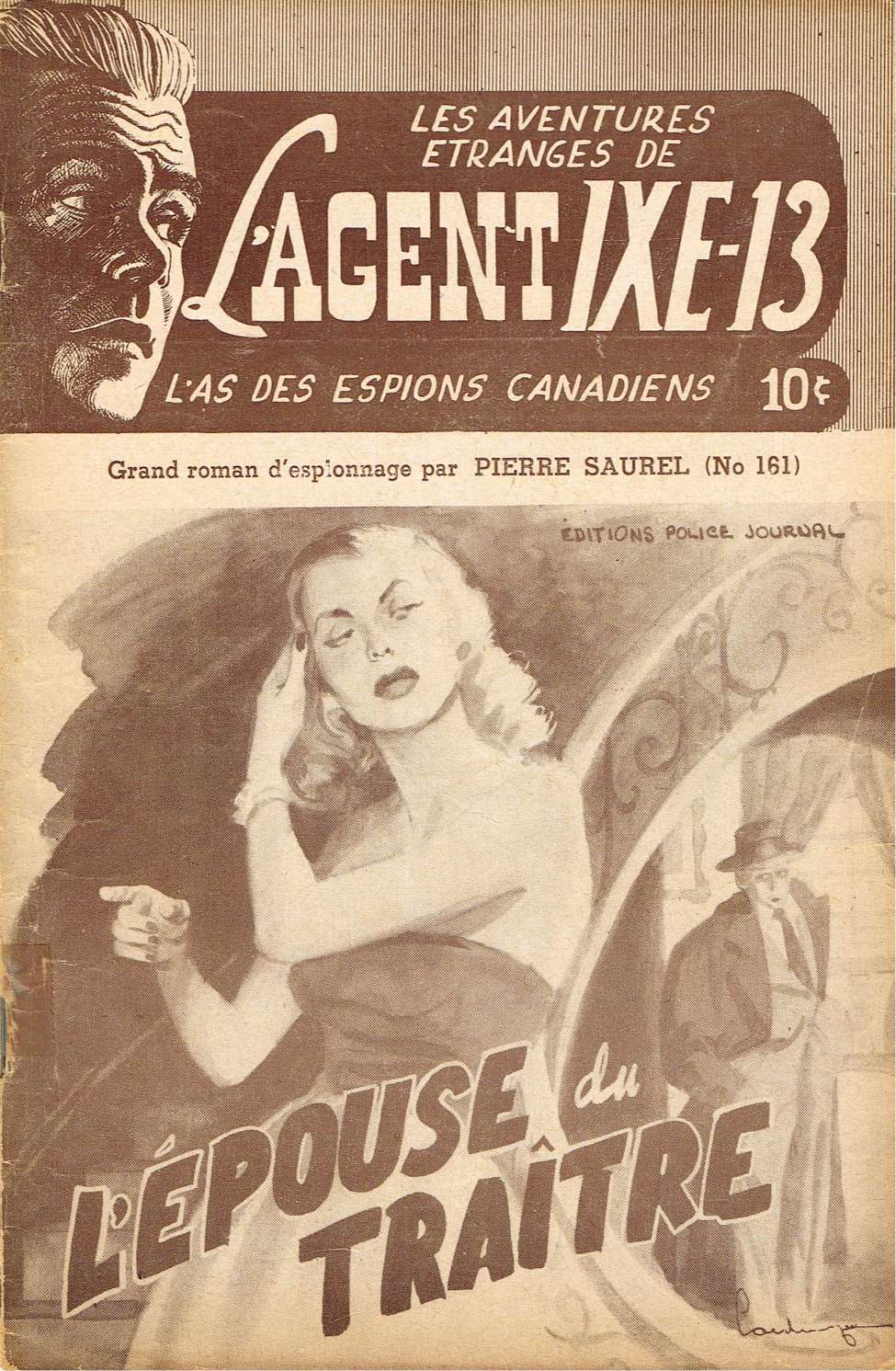 Comic Book Cover For L'Agent IXE-13 v2 161 - L'épouse du traître