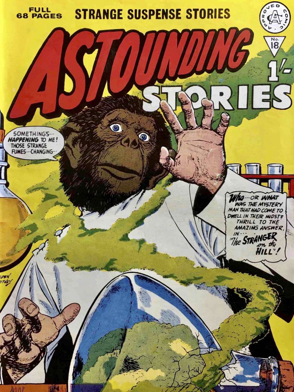 Book Cover For Astounding Stories 18