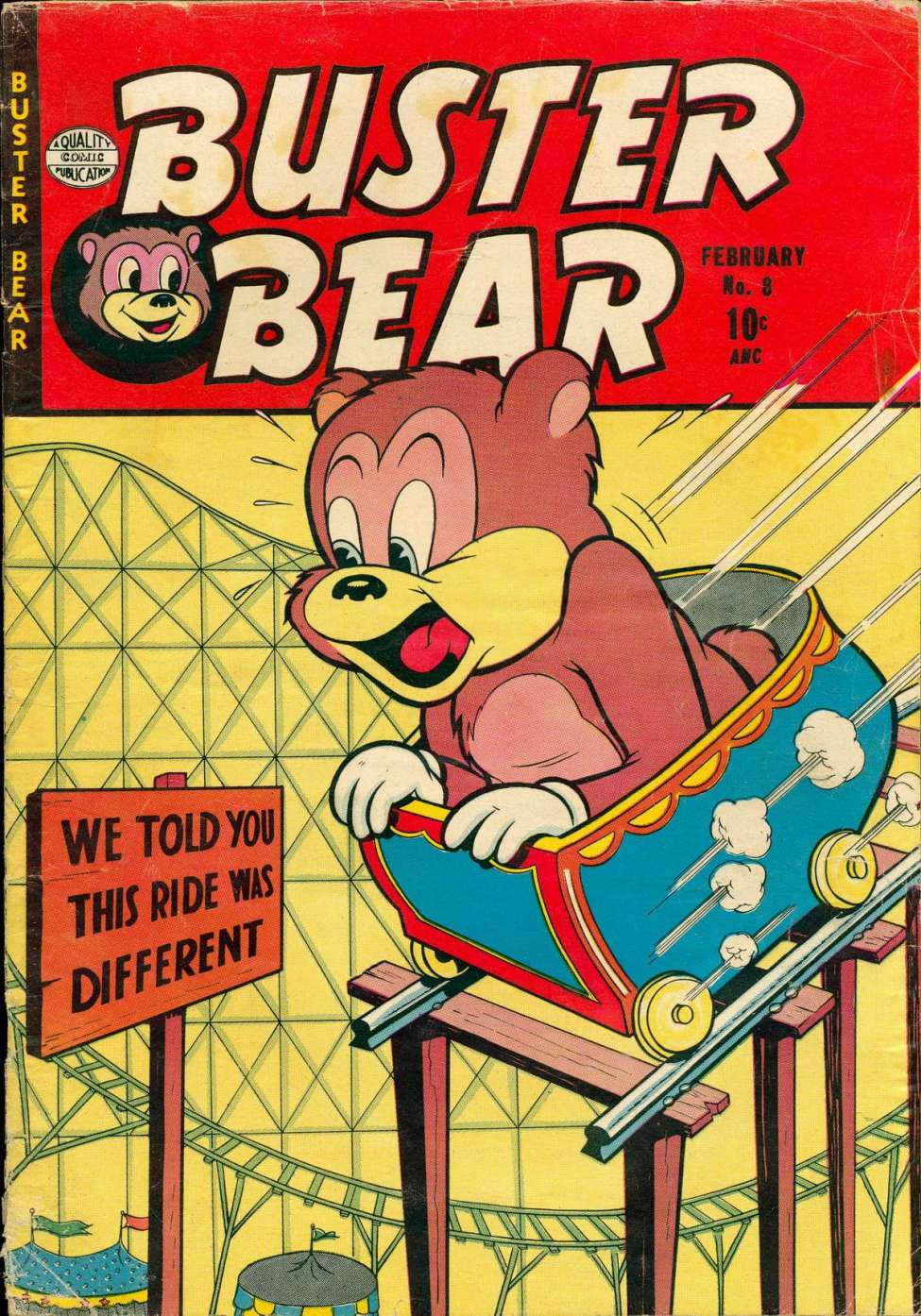 Comic Book Cover For Buster Bear 8