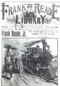 Large Thumbnail For v01 4(191) - Frank Reade with His New Steam Man in Texas