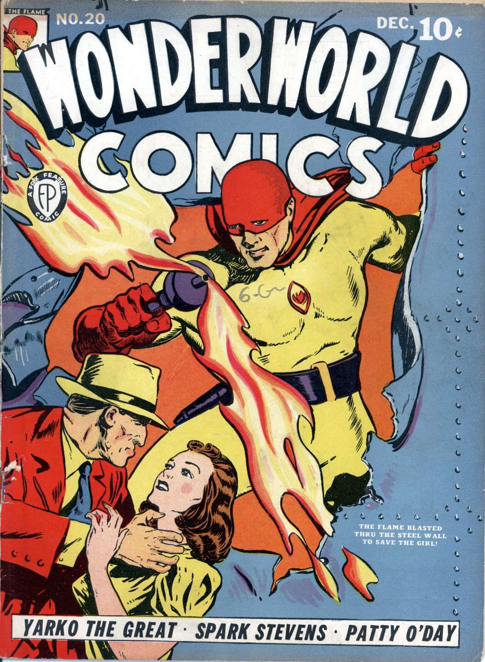Book Cover For Wonderworld Comics 20