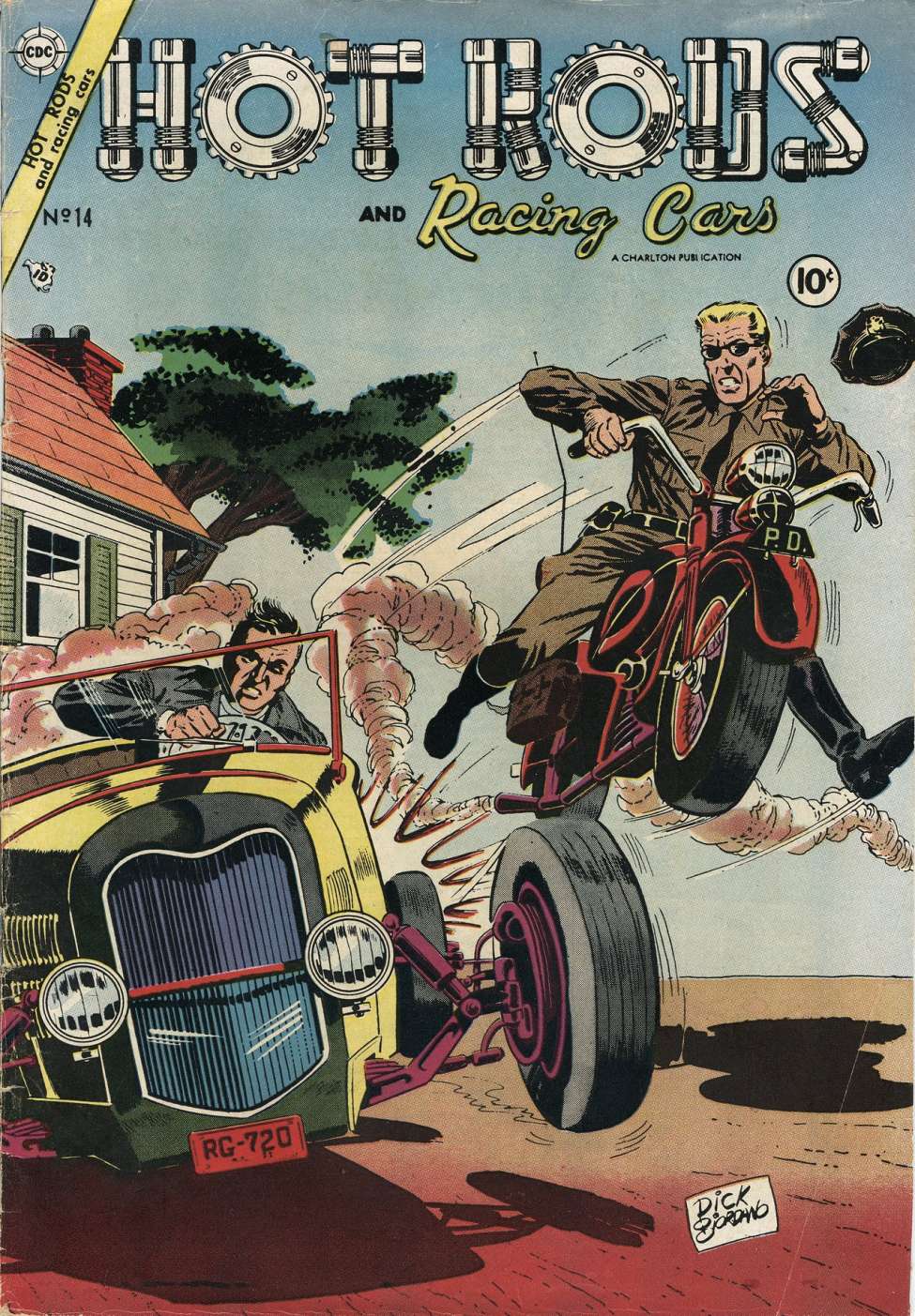 Book Cover For Hot Rods and Racing Cars 14