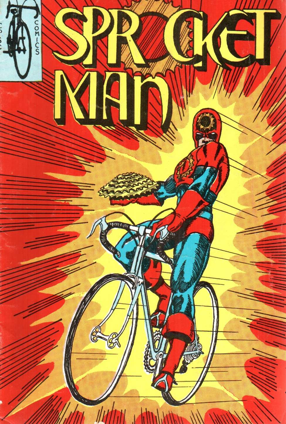 Comic Book Cover For Sprocket Man