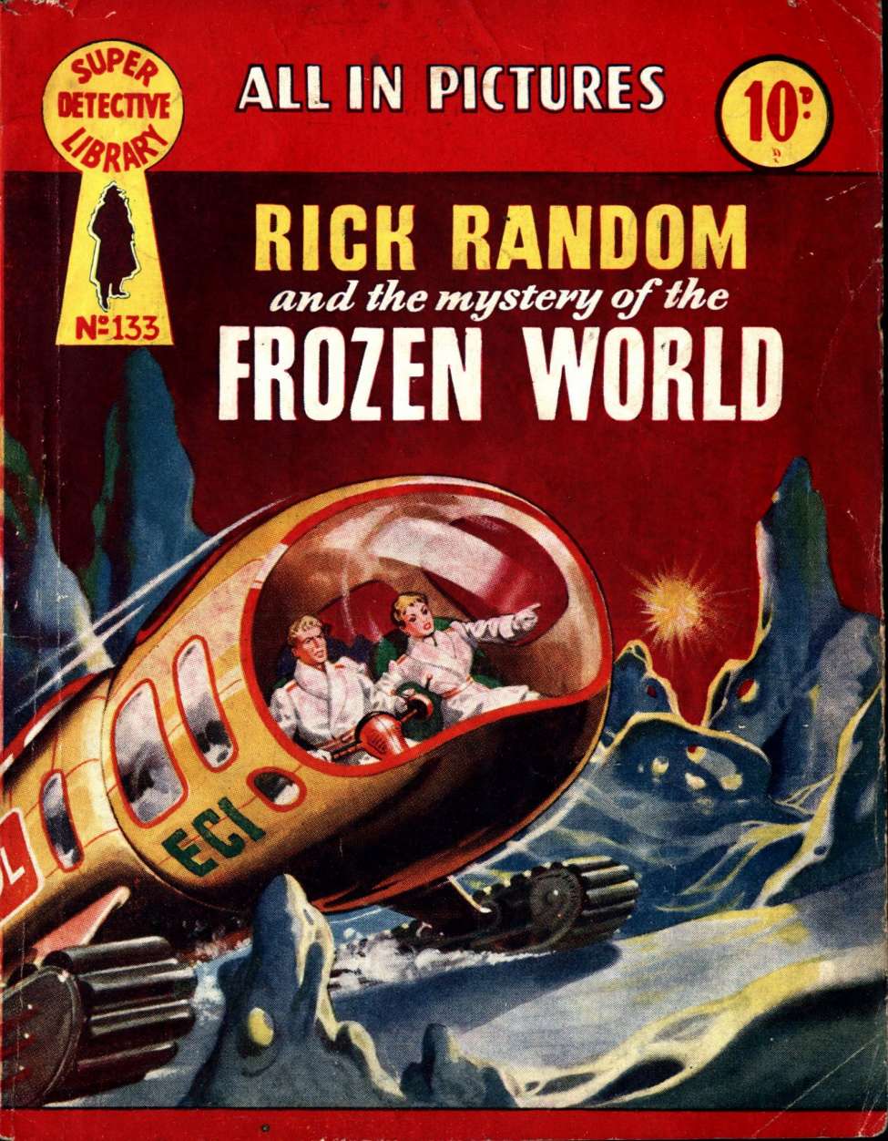 Book Cover For Super Detective Library 133 - The Mystery of the Frozen World