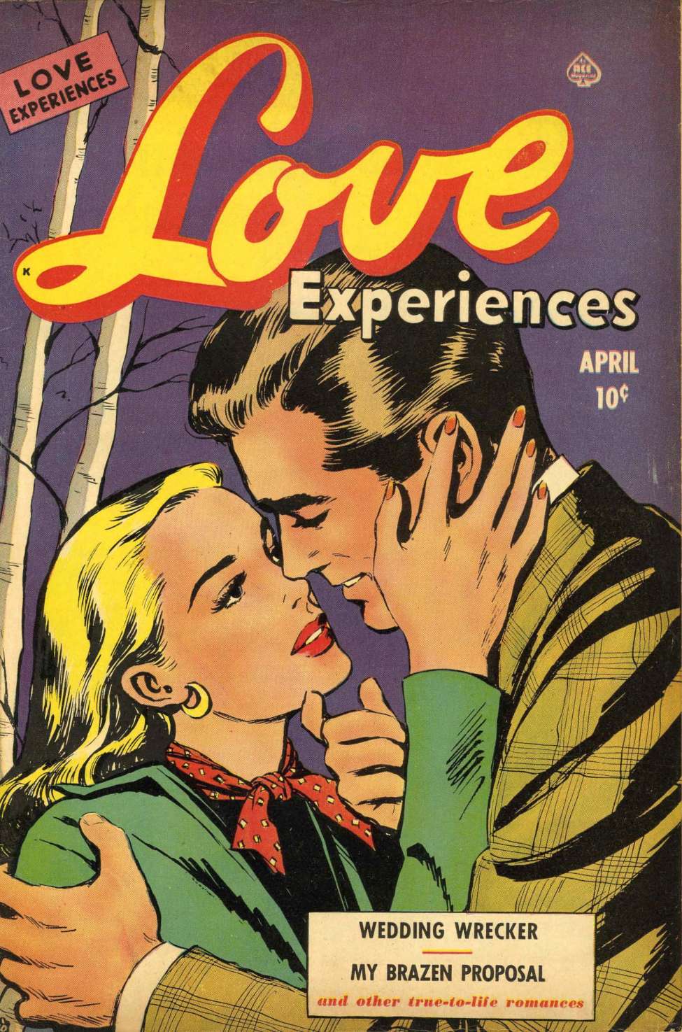 Comic Book Cover For Love Experiences 6 - Version 1