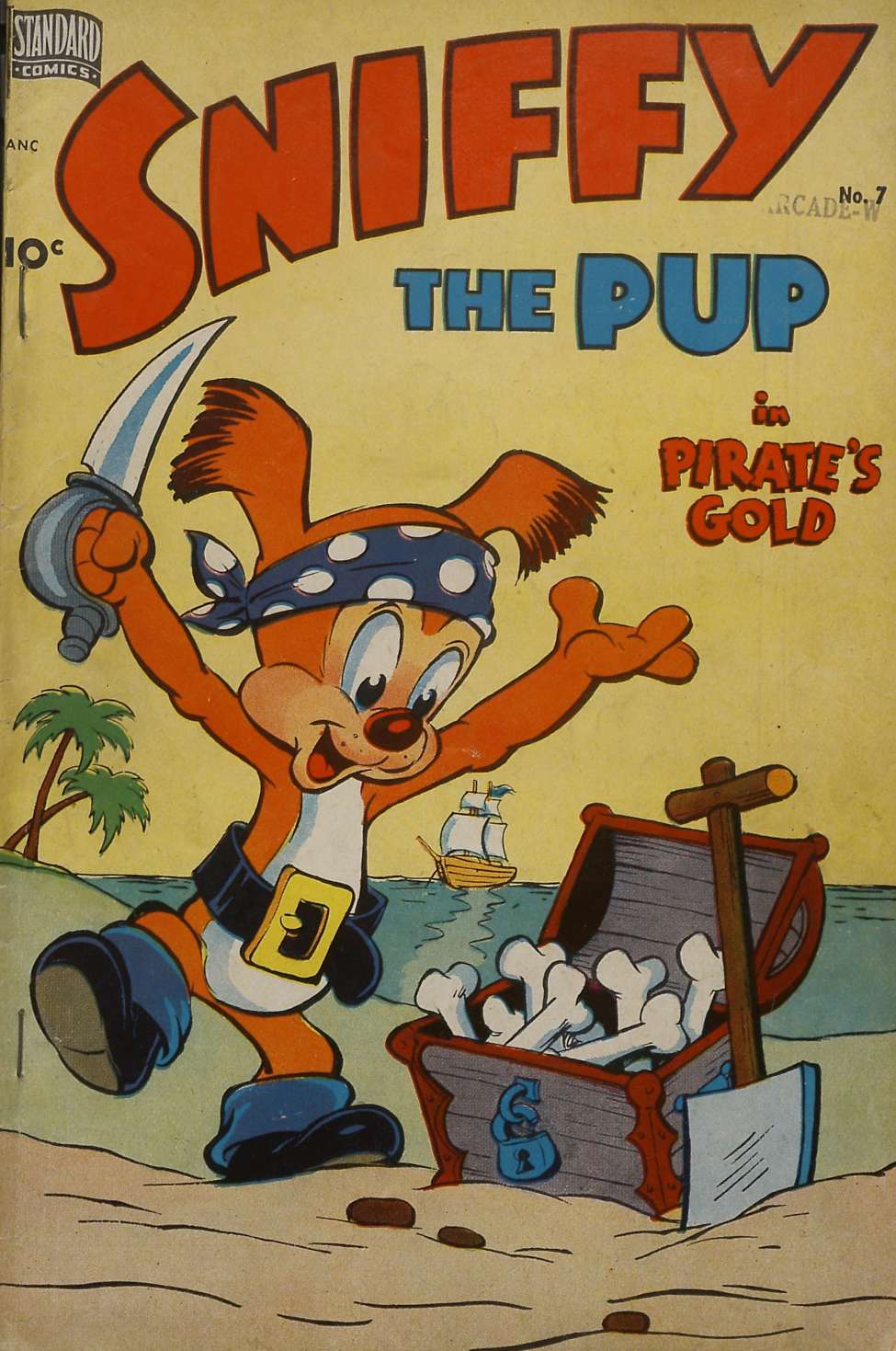 Comic Book Cover For Sniffy the Pup 7