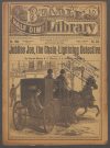 Cover For Beadle's Half Dime Library 1090 - Jubilee Joe, the Chain-Lightning Detective