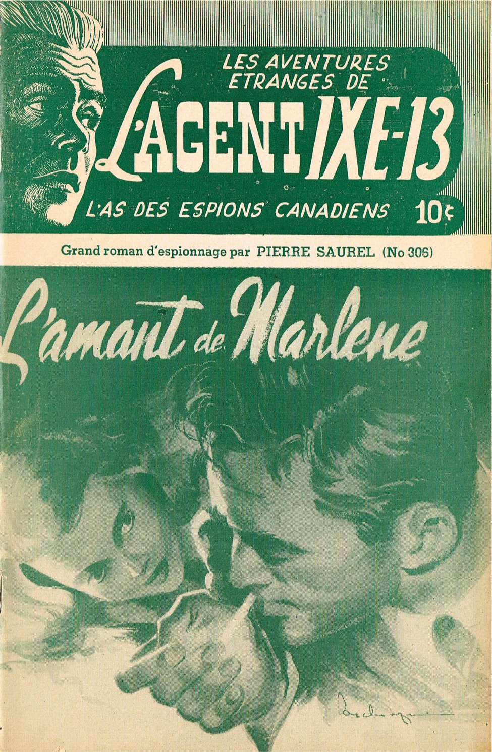 Book Cover For L'Agent IXE-13 v2 306 - L'Amant de Marlene