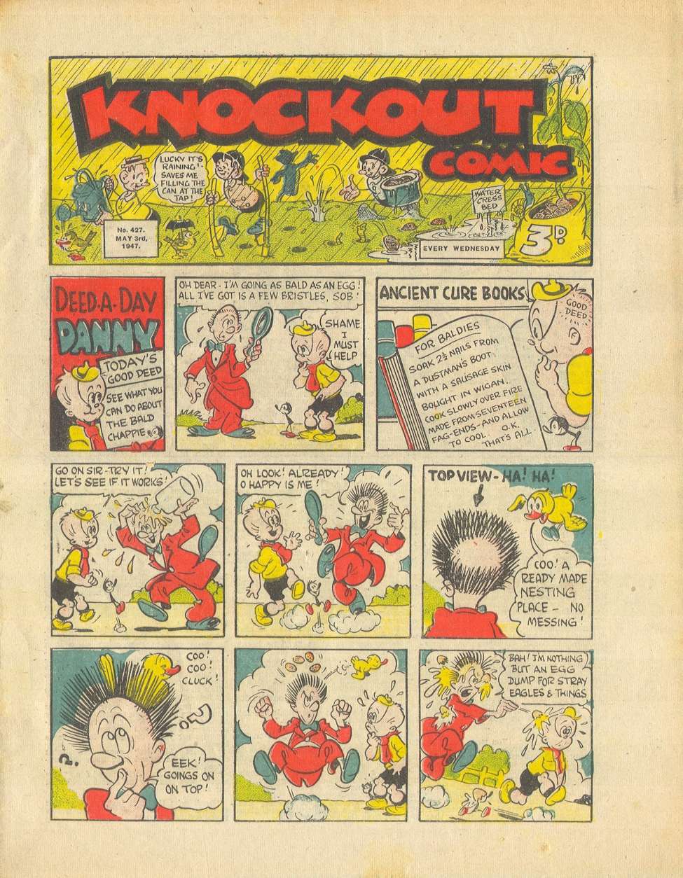 Comic Book Cover For Knockout 427