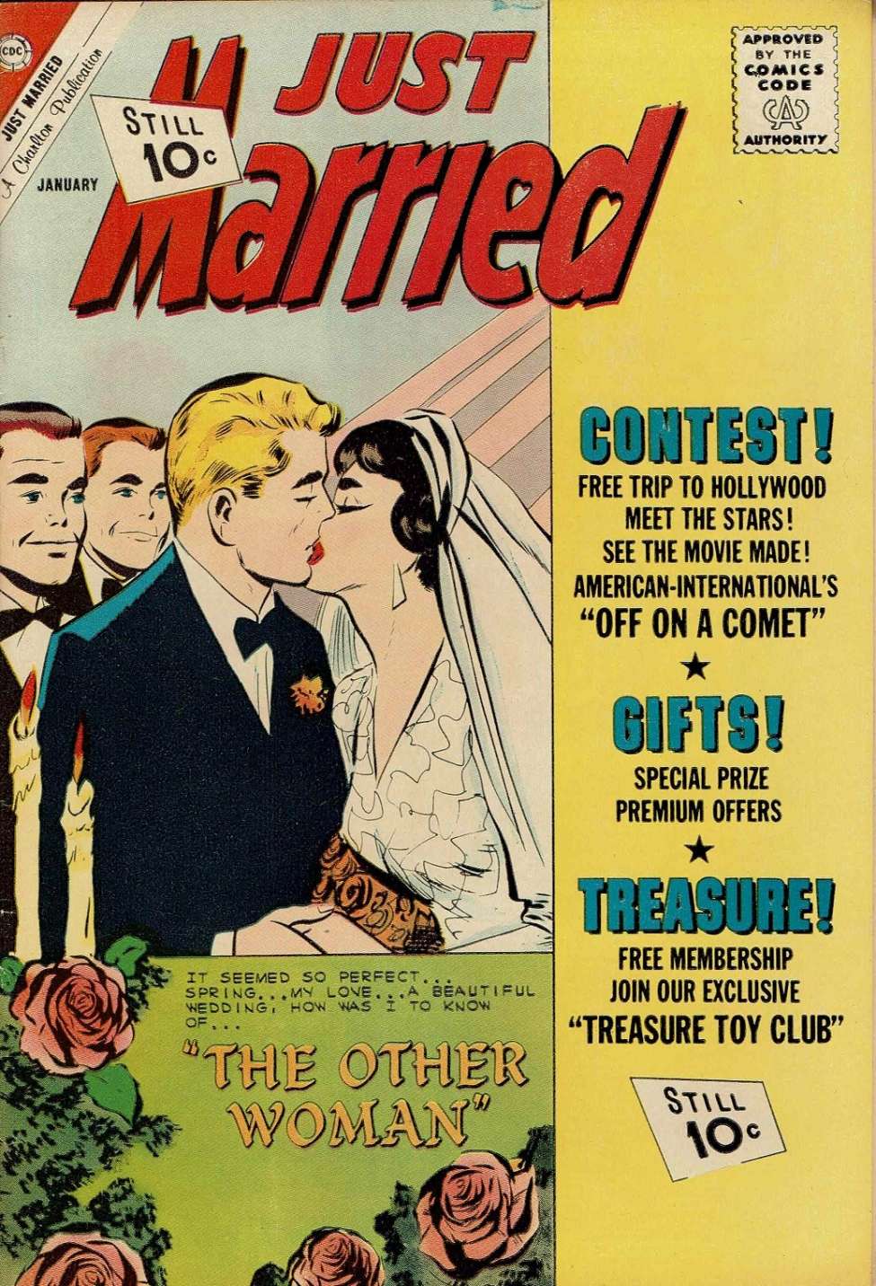 Comic Book Cover For Just Married 23