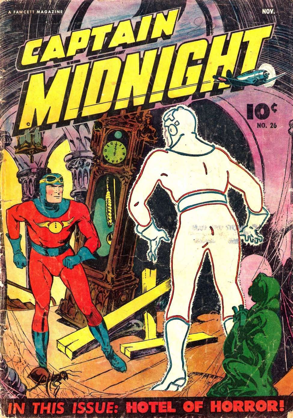 Comic Book Cover For Captain Midnight 26