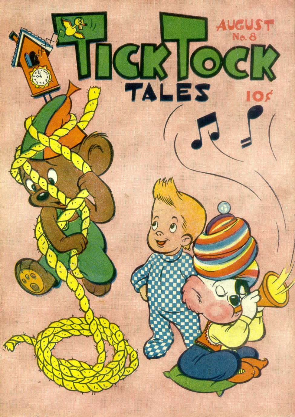 Comic Book Cover For Tick Tock Tales 8