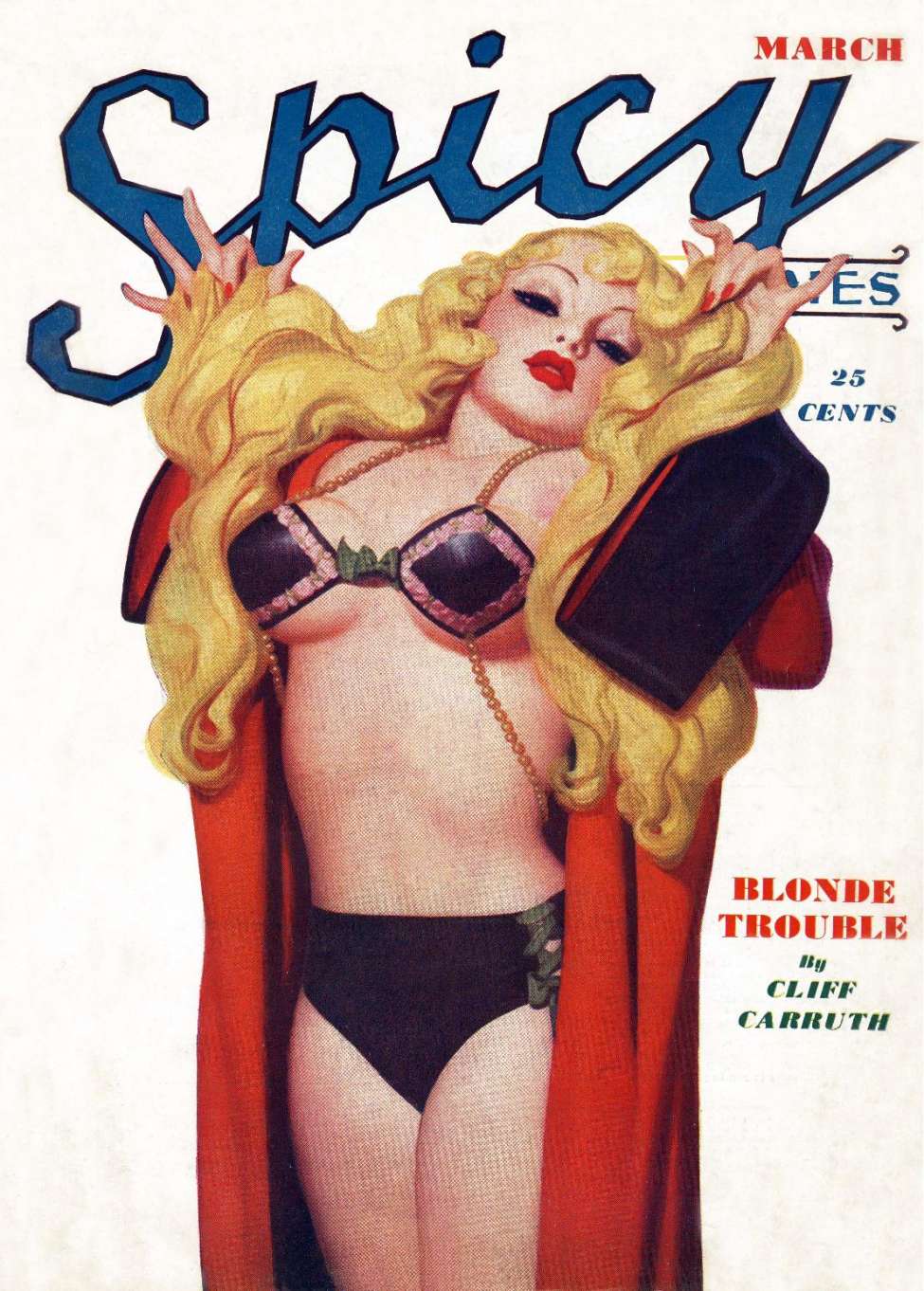 Comic Book Cover For Spicy Stories v8 3
