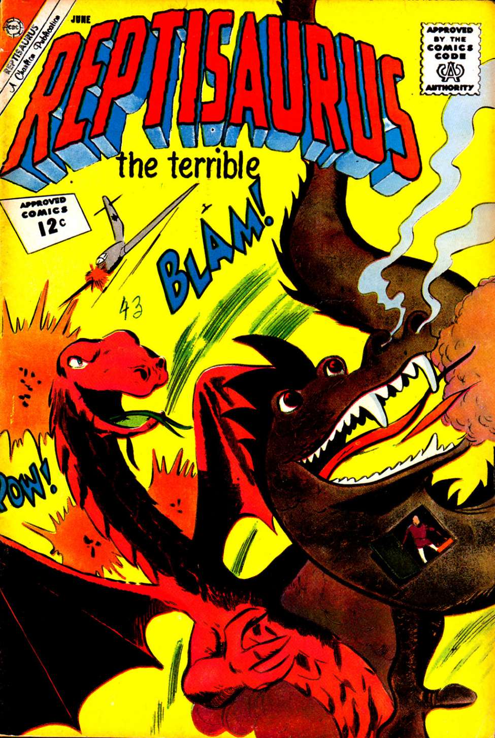 Comic Book Cover For Reptisaurus 5