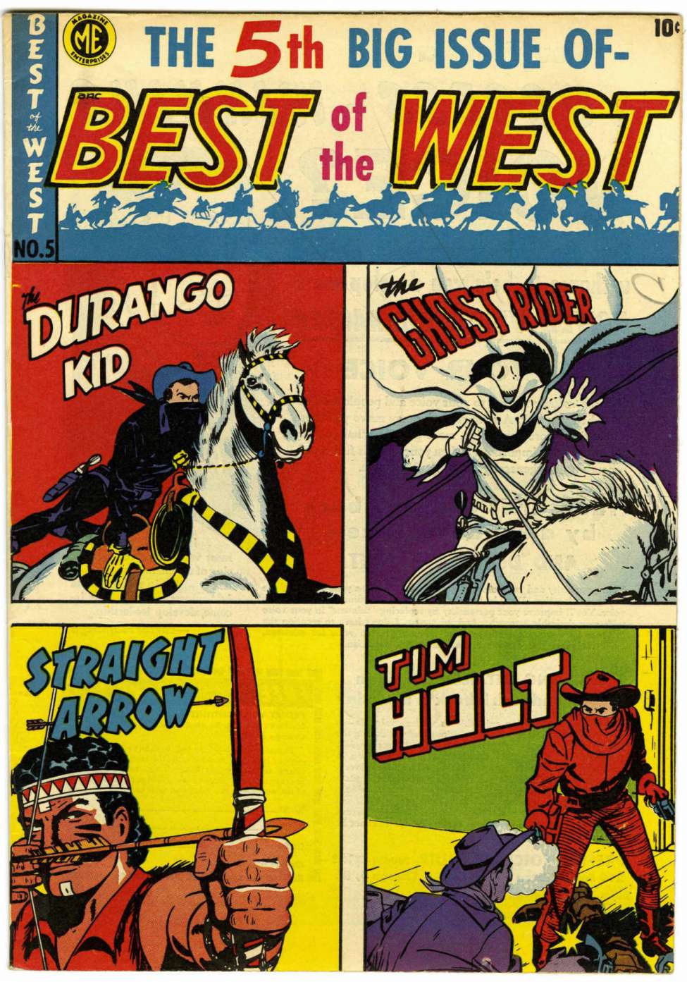Book Cover For Best of the West 5