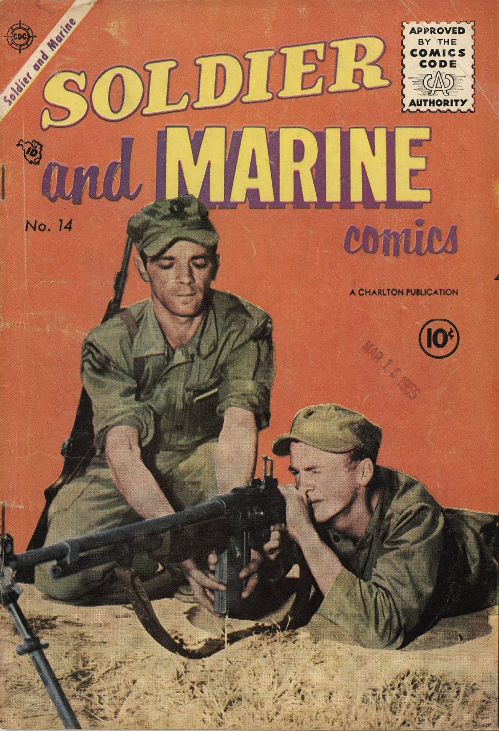 Comic Book Cover For Soldier and Marine Comics 14 (alt) - Version 2