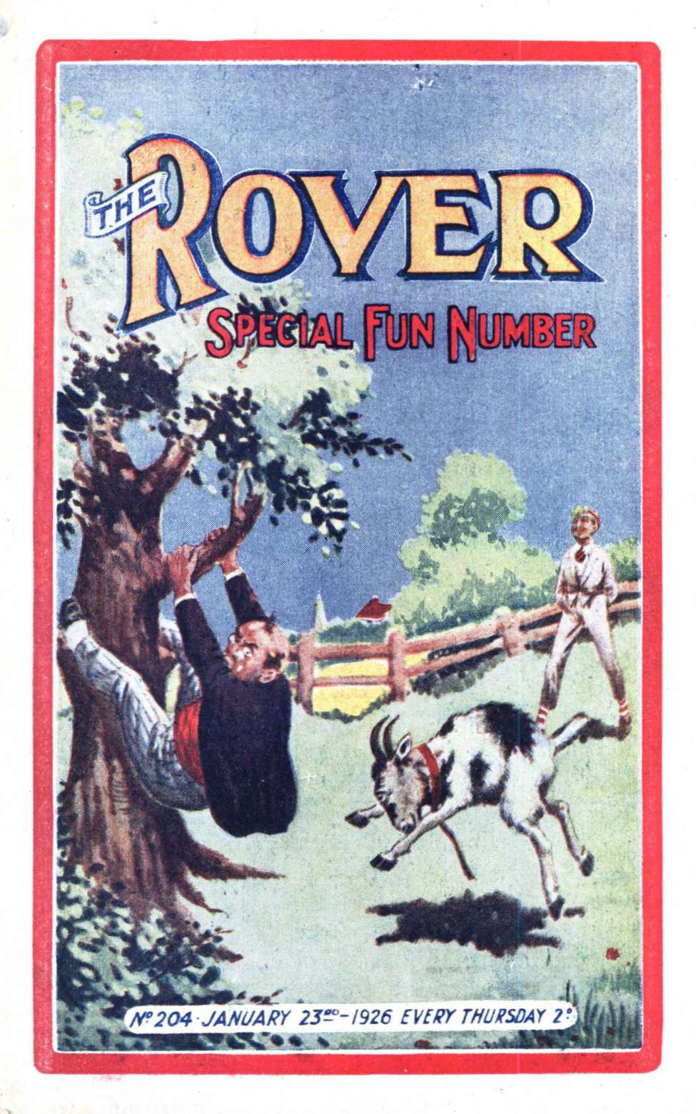 Comic Book Cover For The Rover 204