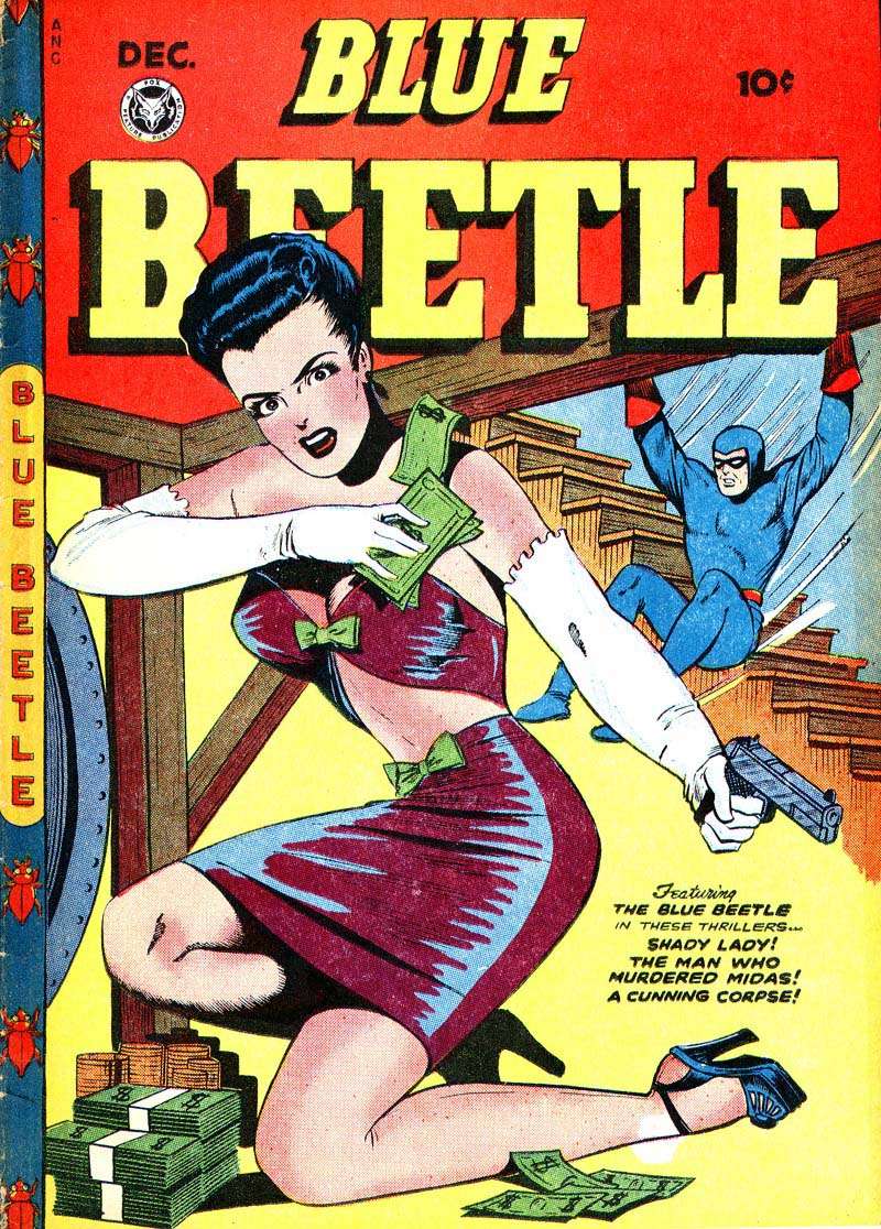 Comic Book Cover For Blue Beetle 51