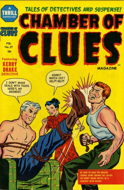 Comic Book Cover For Chamber of Clues 27