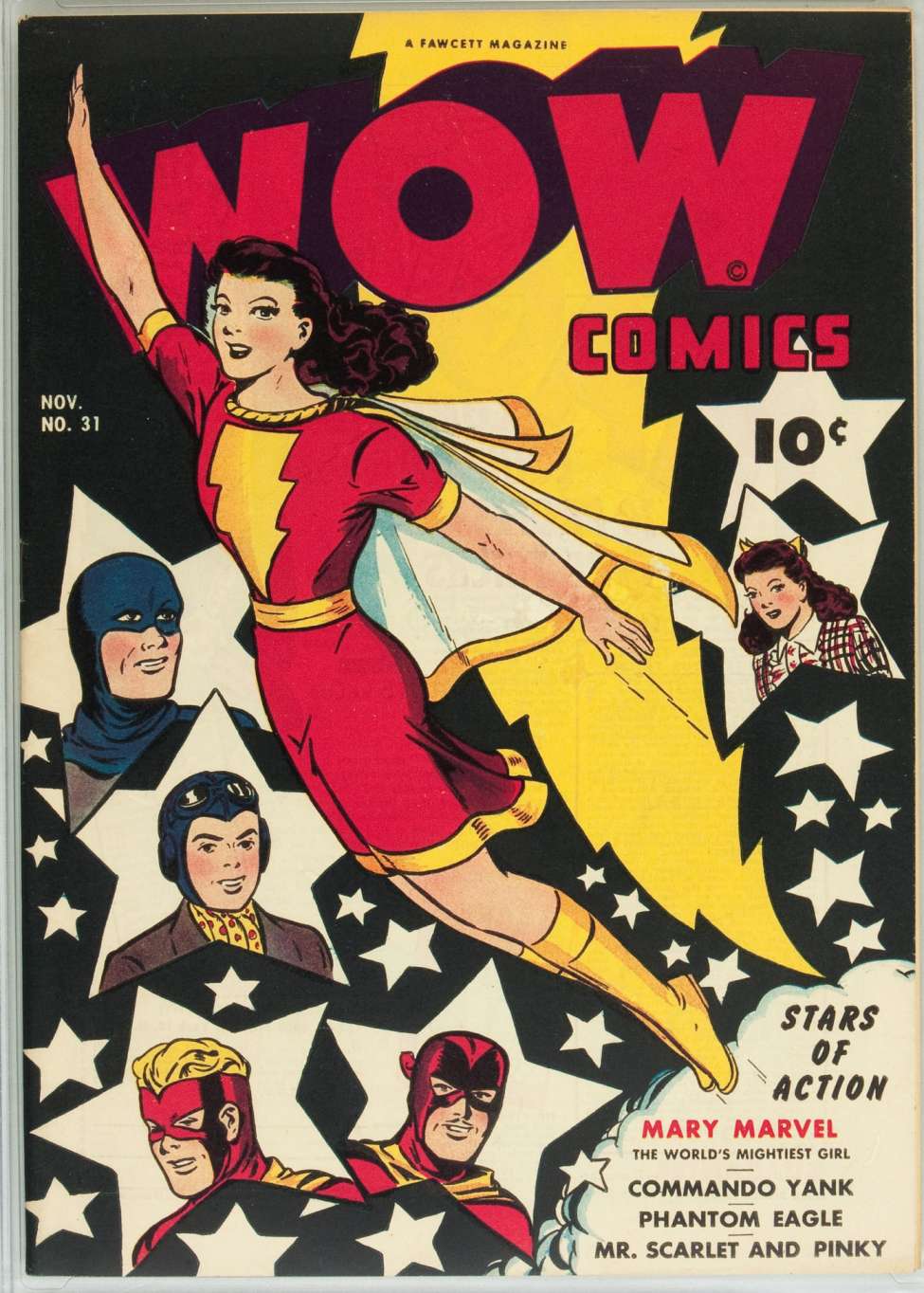 Comic Book Cover For Wow Comics 31