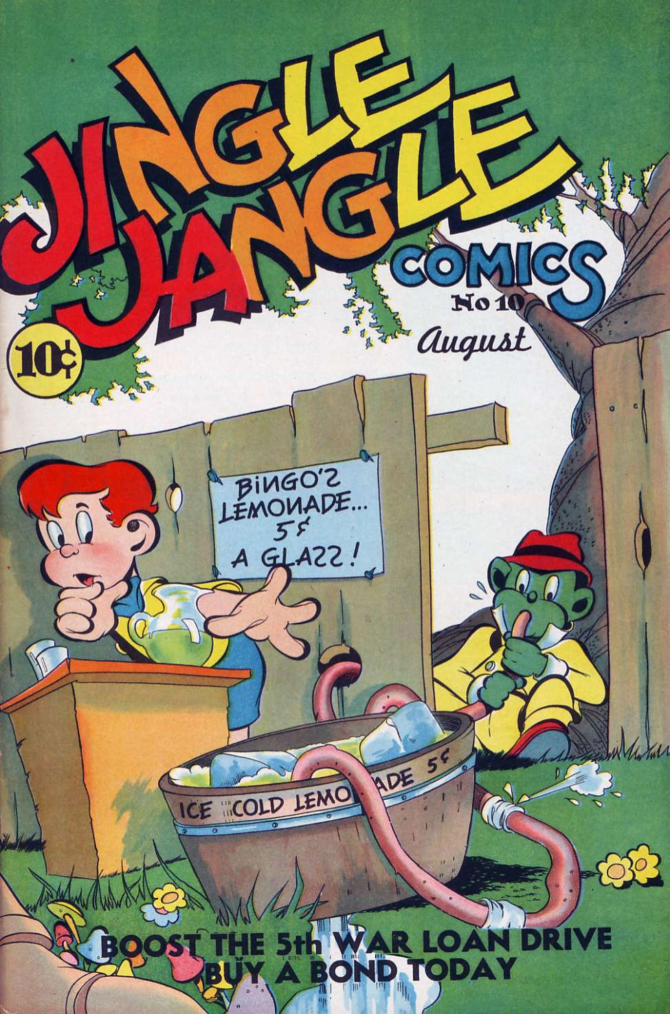 Comic Book Cover For Jingle Jangle Comics 10
