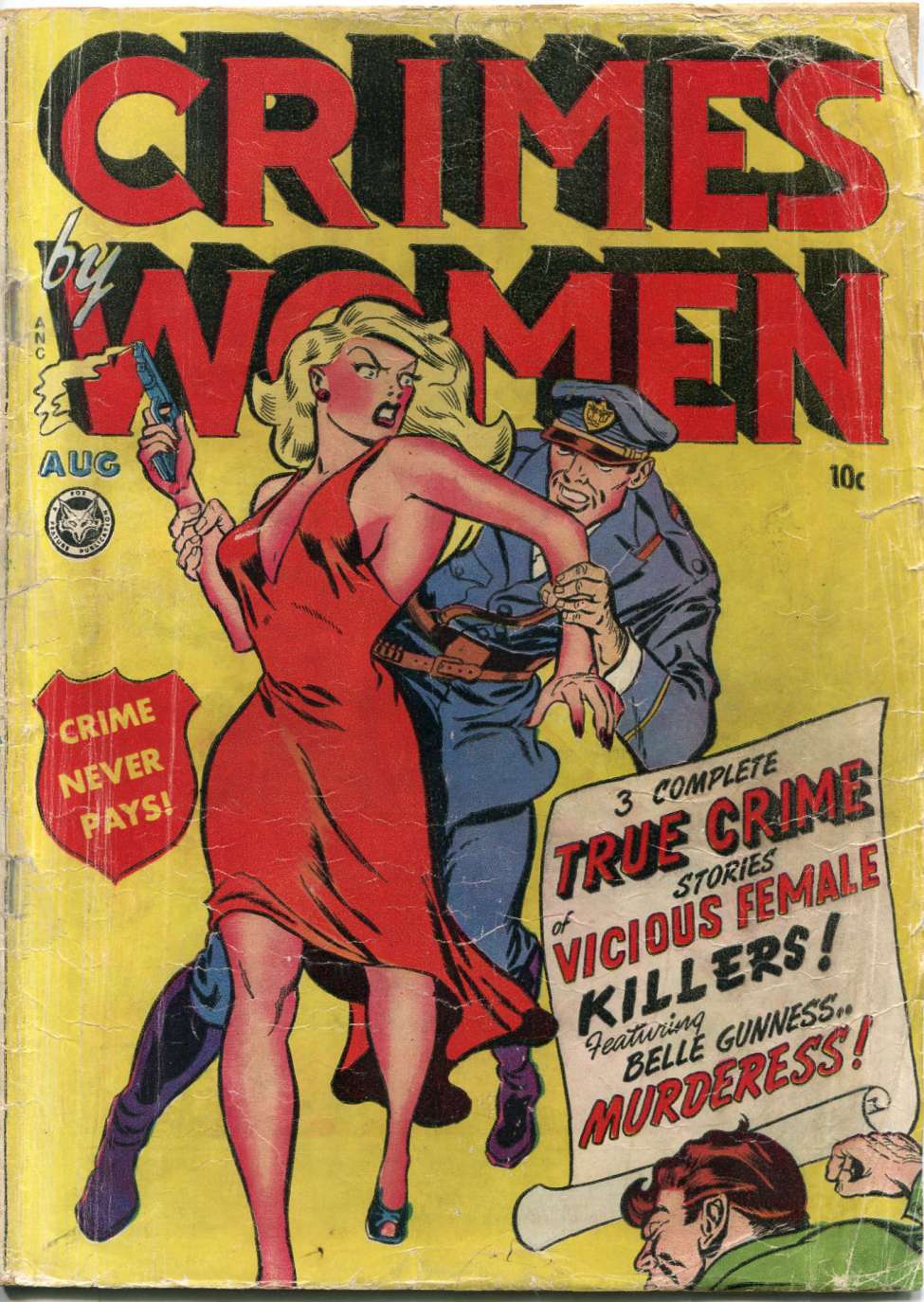 Comic Book Cover For Crimes By Women 2