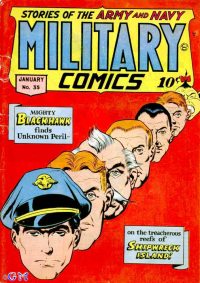 Large Thumbnail For Military Comics 35 - Version 1