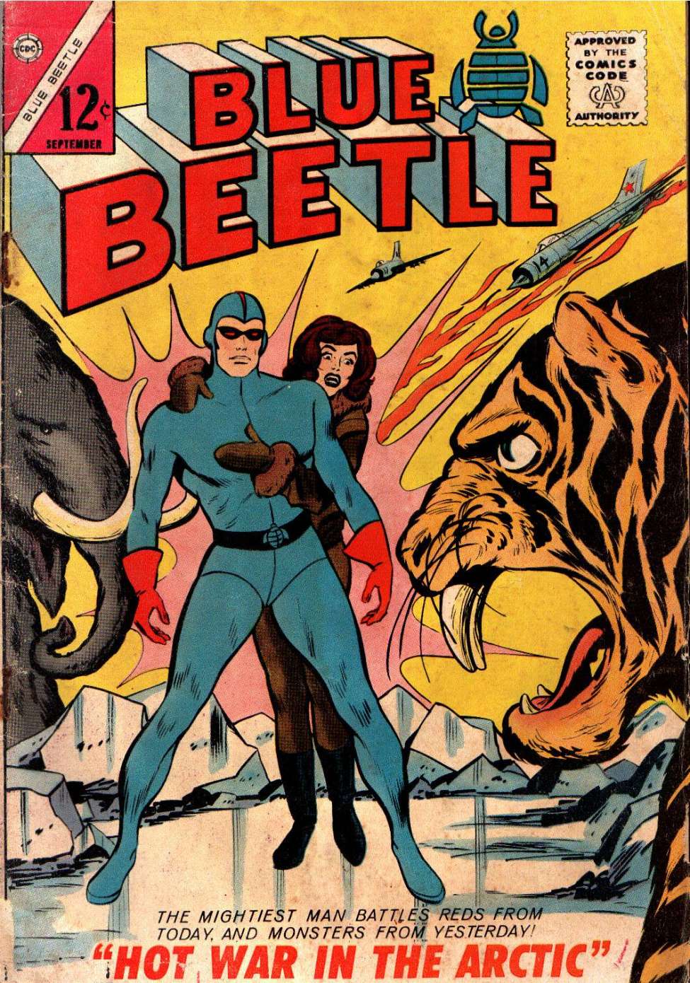 Comic Book Cover For Blue Beetle (1964) 2