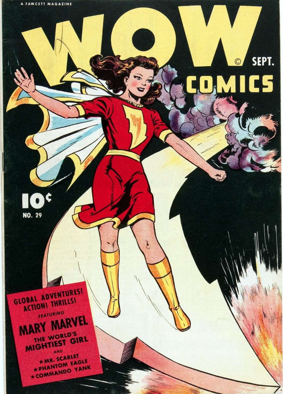 Comic Book Cover For Wow Comics 29