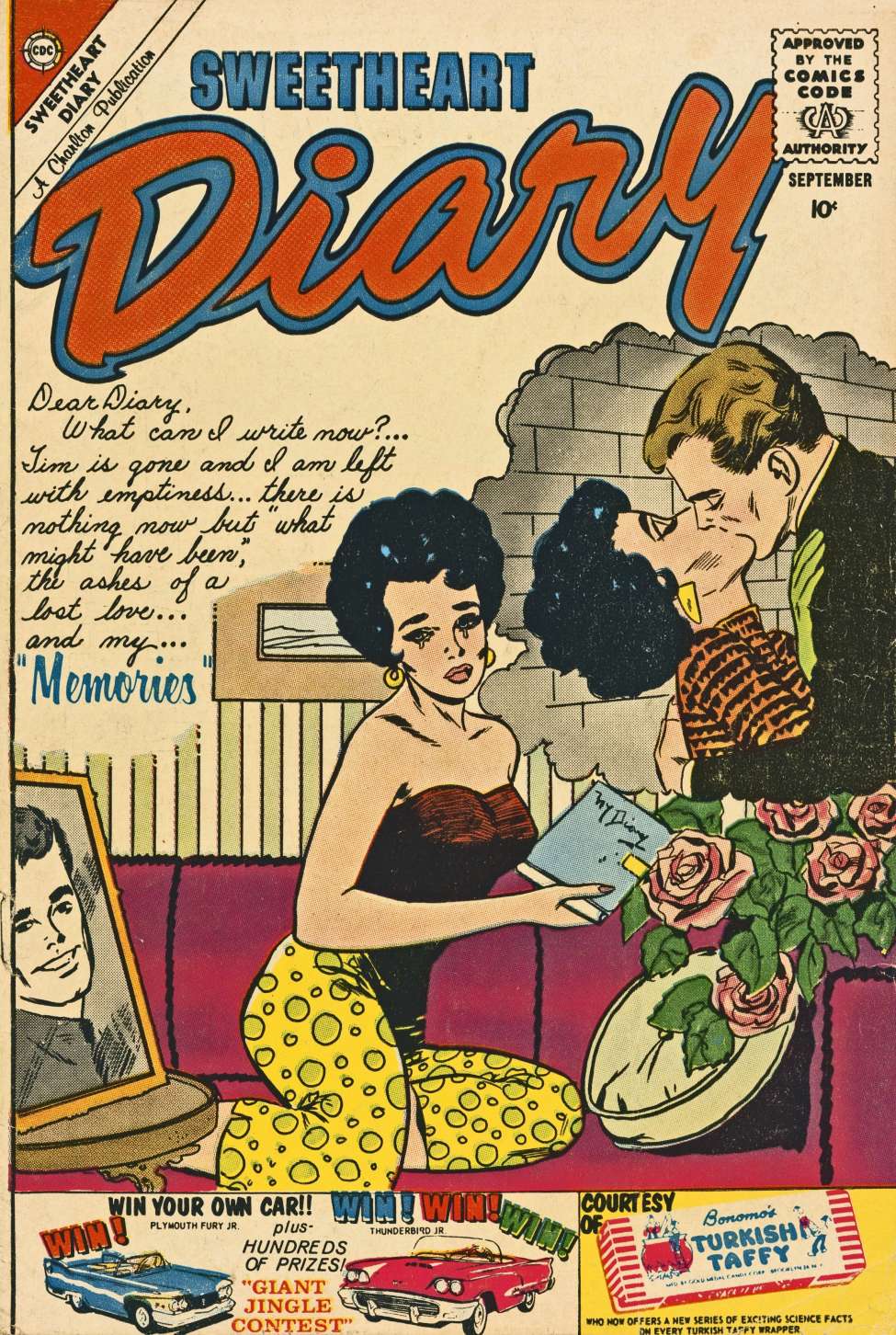 Comic Book Cover For Sweetheart Diary 54
