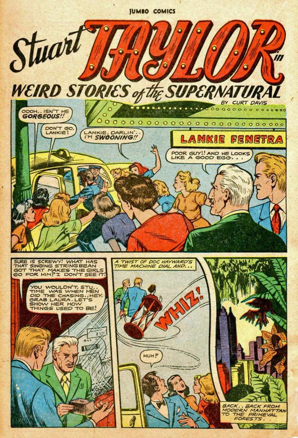 Comic Book Cover For Weird Stories of the Supernatural Archives Vol 9