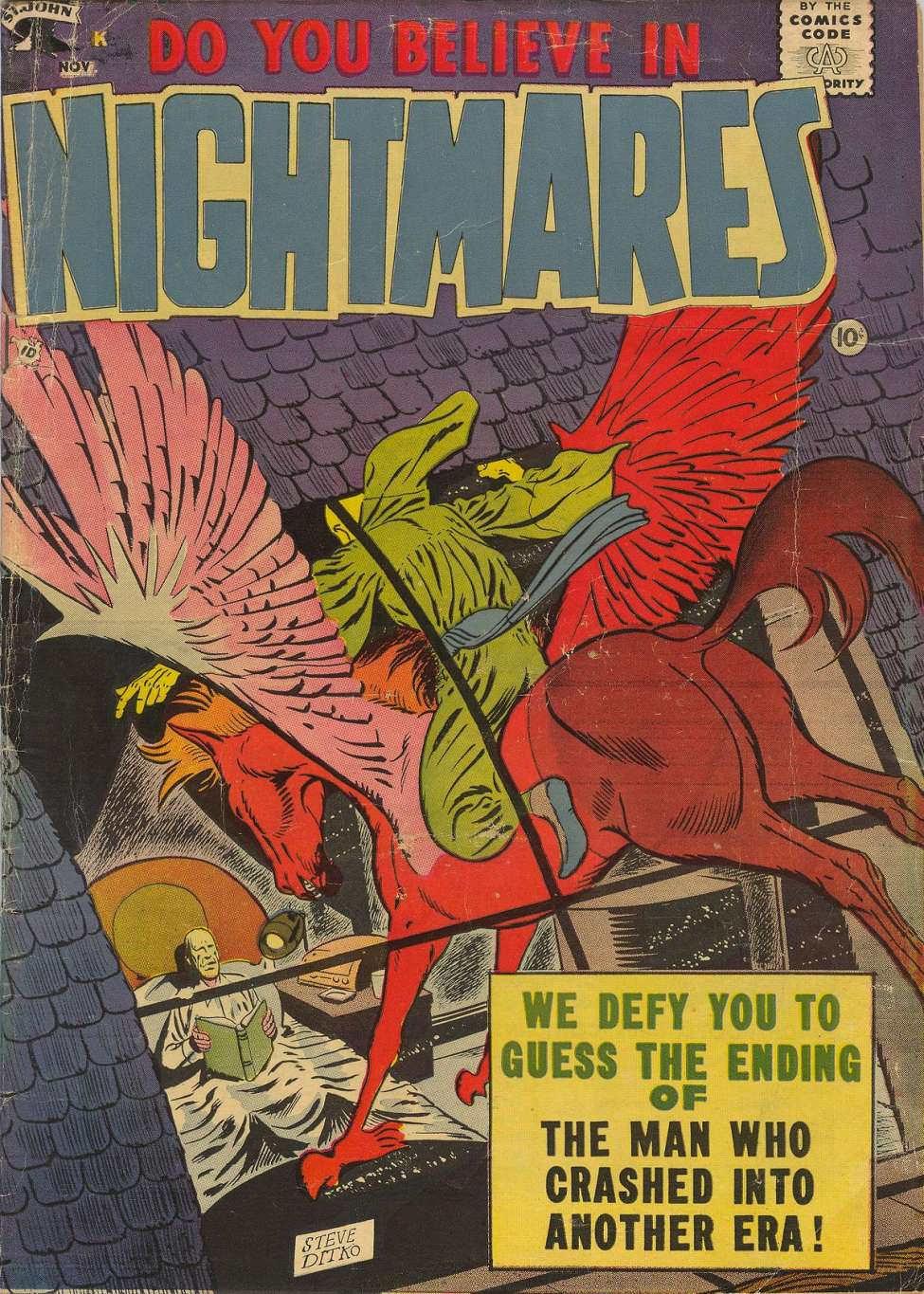 Comic Book Cover For Do You Believe In Nightmares 1