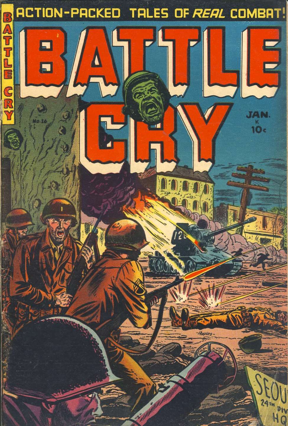 Book Cover For Battle Cry 16