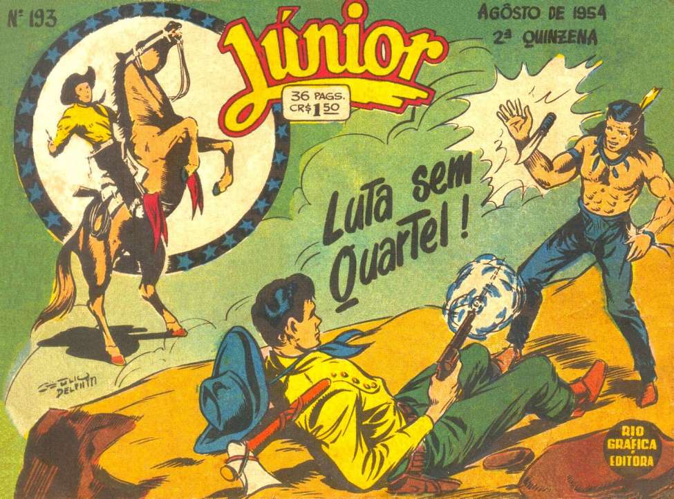 Comic Book Cover For Júnior 193 - Luta sem quartel