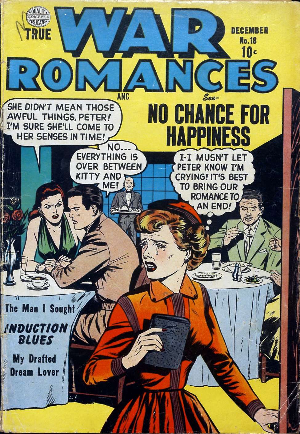 Comic Book Cover For True War Romances 18