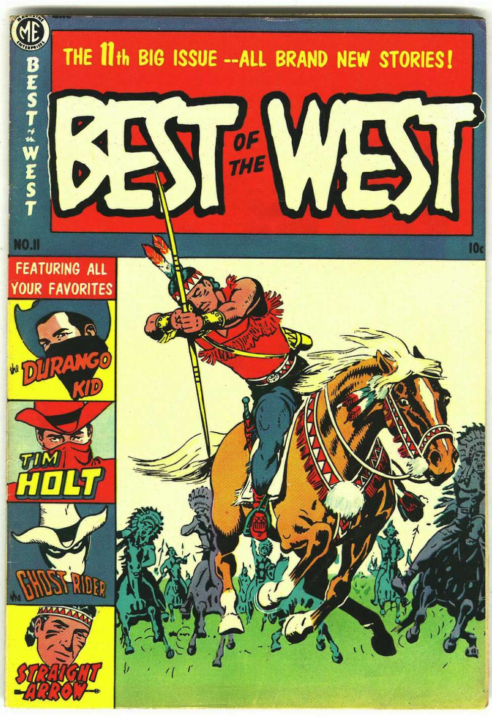 Comic Book Cover For Best of the West 11