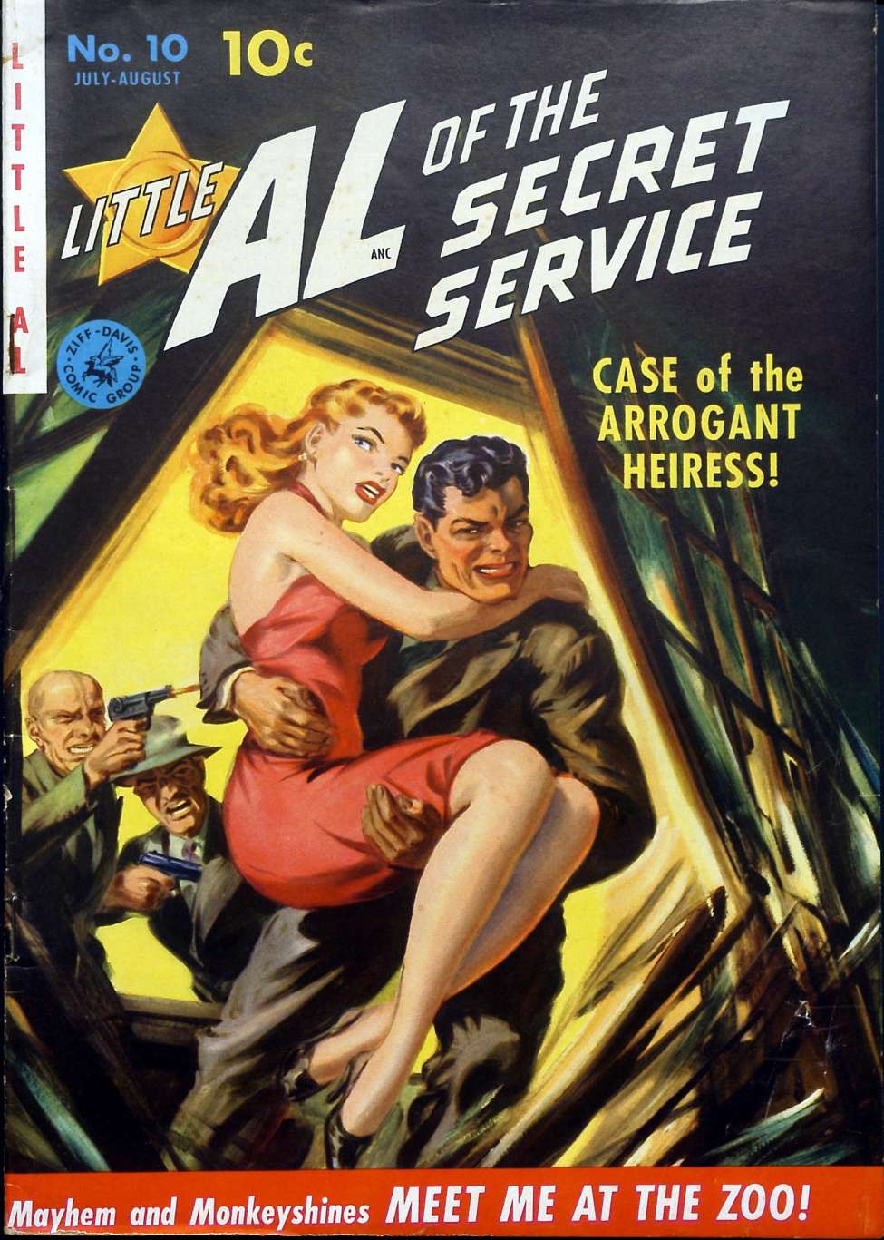 Book Cover For Little Al of the Secret Service 10