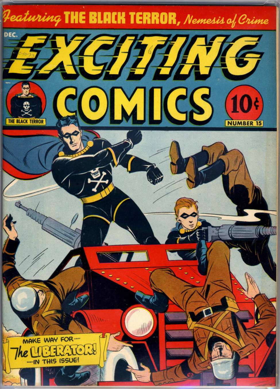 Comic Book Cover For Exciting Comics 15 (inc) - Version 2
