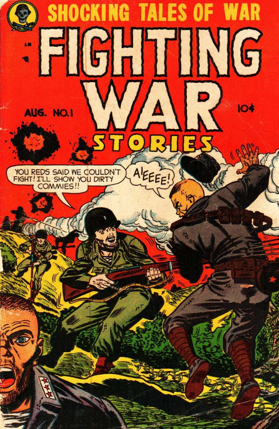 Comic Book Cover For Fighting War Stories 1