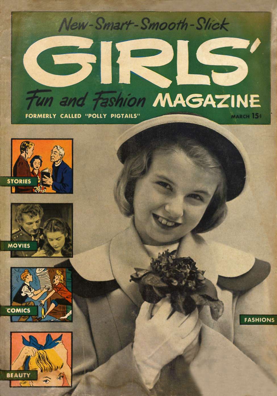 Book Cover For Girls' Fun and Fashion Magazine 45