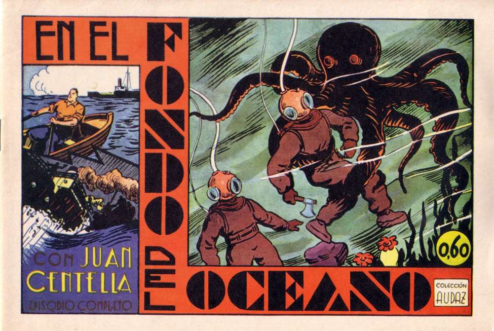 Comic Book Cover For Juan Centella 5 - En el Fondo del Océano