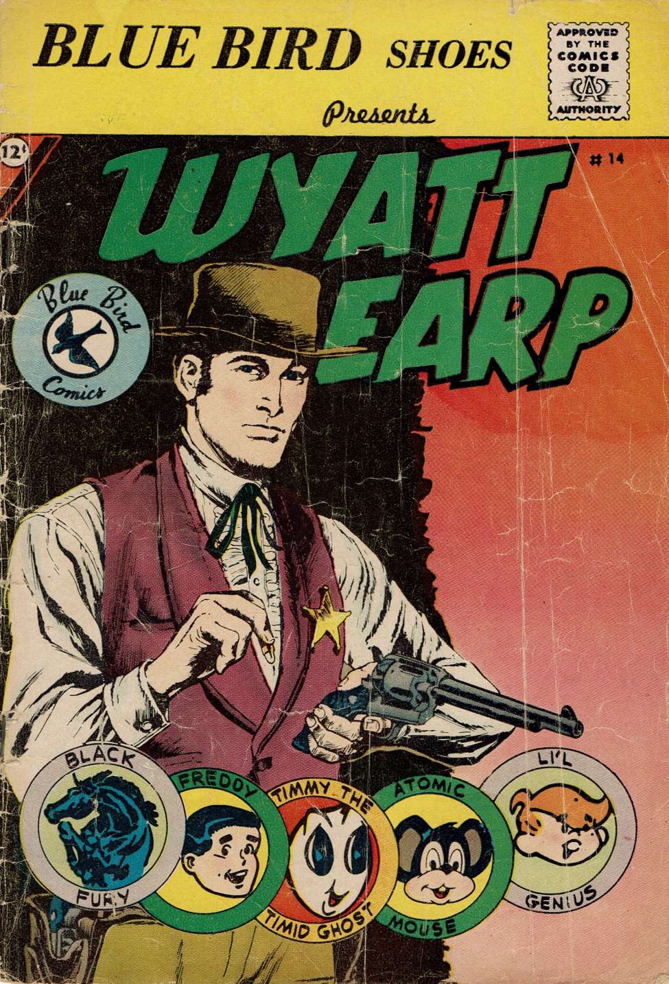 Book Cover For Wyatt Earp 14 (Blue Bird)