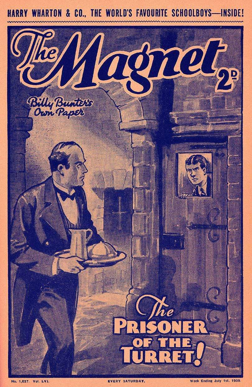 Comic Book Cover For The Magnet 1637 - The Prisoner in the Turret!